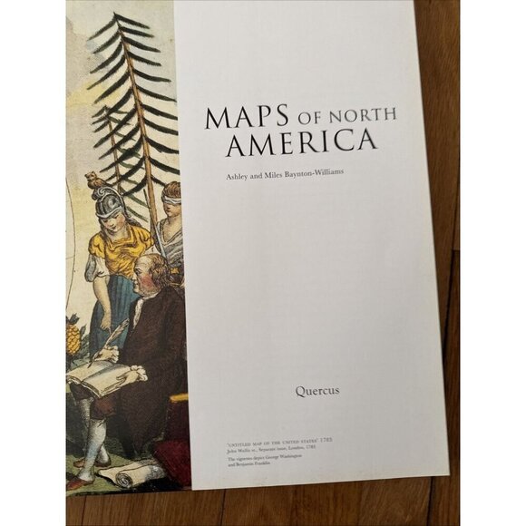 Baynton-Williams, Ashley & Mike. Maps of North America. 2008. Illustrated in bl - Picture 2 of 7